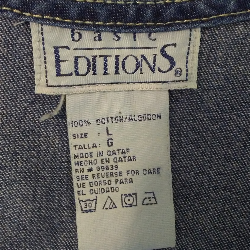 Basic Editions Denim Dress - Picture 4 of 4